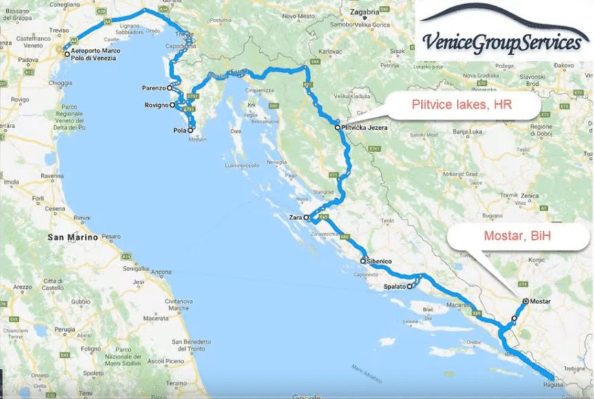 Slovenia Croatia and Bosnia/Herzegovina